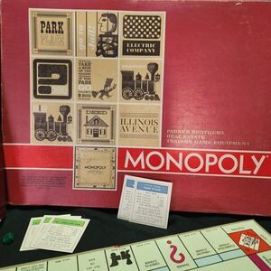 1964 Monopoly Game With Board‎ As Is, See All Photos